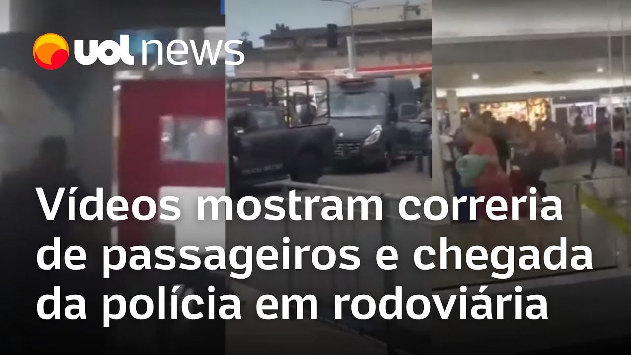 Sequestro no Rio: Homem faz reféns em ônibus na rodoviária Novo Rio; vídeos mostram chegada da PM