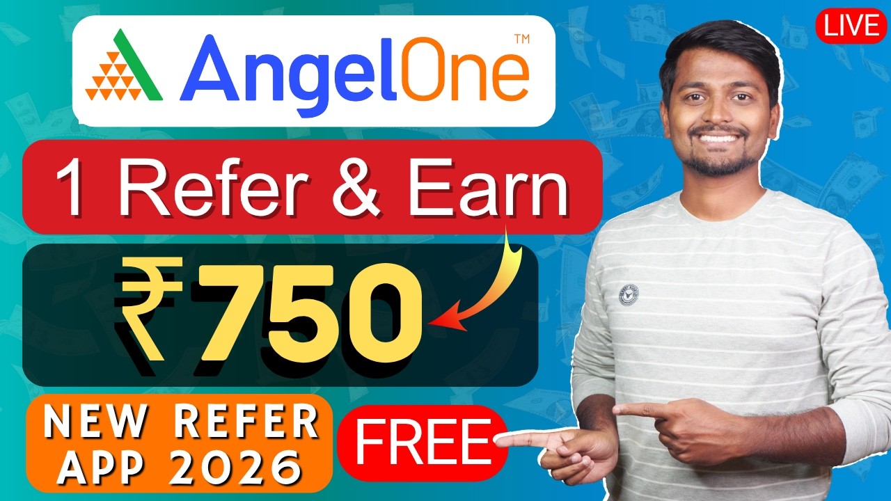 Angel One Refer And Earn App | Angel One Demat Account Refer Earn Offer | New Refer and Earn App