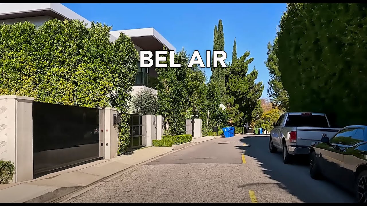 Driving Bel Air, East Gate, Bel Air Road