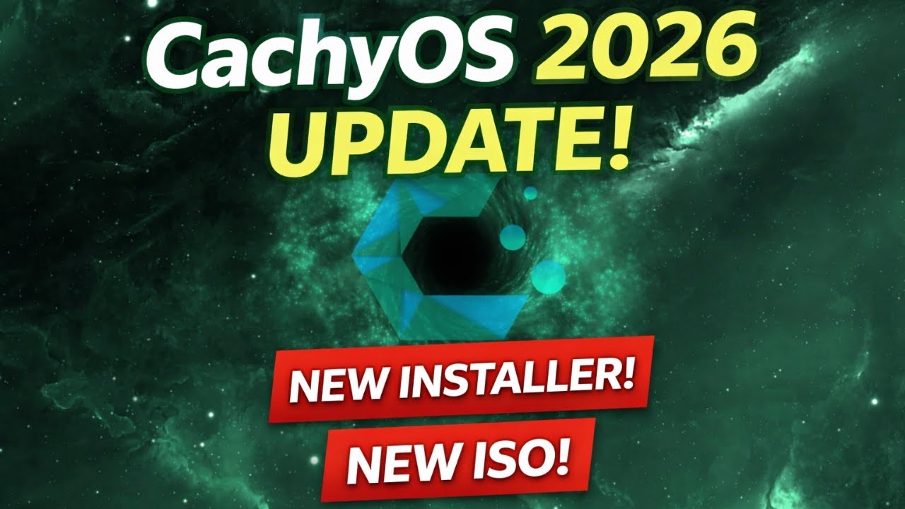 Обновление CachyOS 2026 уже здесь! Wayland по умолчанию, новый установщик и большие изменения!