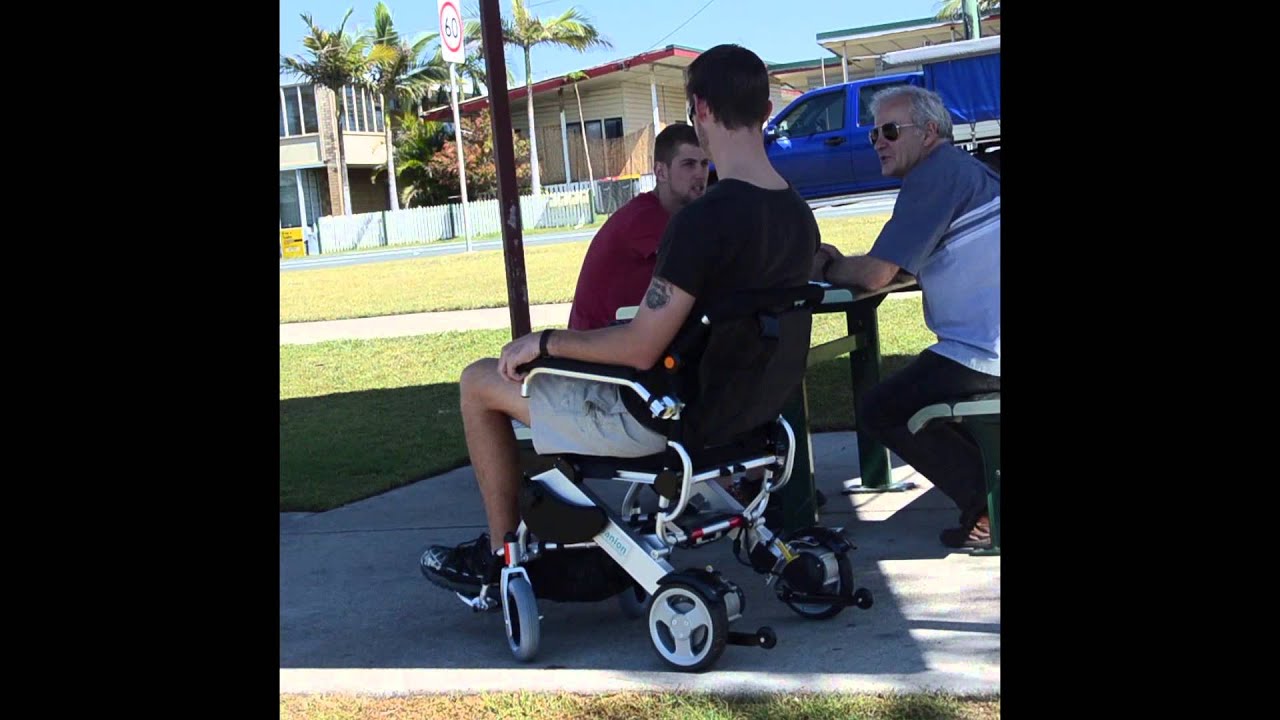The Companion Travel Folding Electric Wheelchair