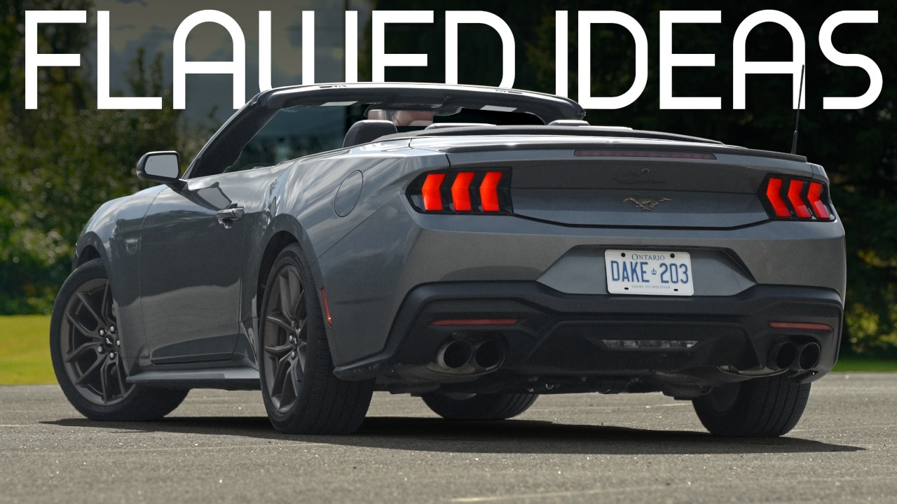 КОМУ НУЖЕН V8? - Ford Mustang EcoBoost Convertible - Обзор