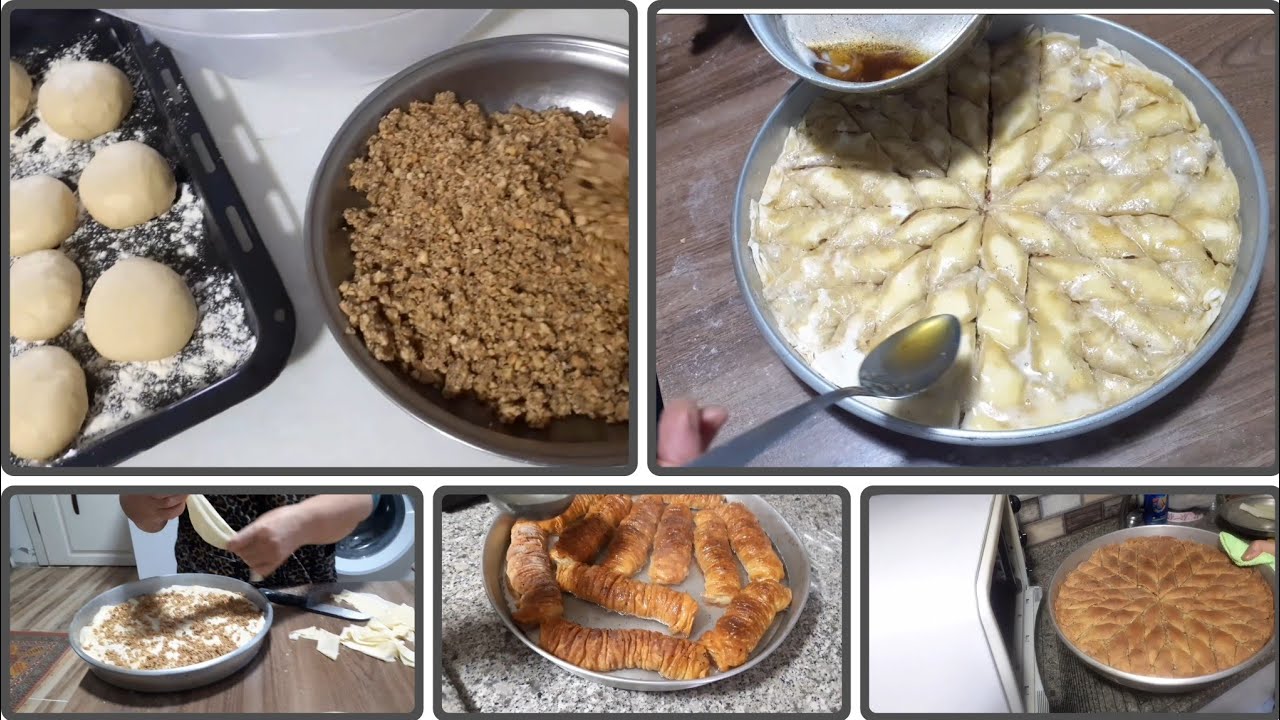 Kolay Ev Baklavası 🍯🥮 | Evde Pratik Baklava Yapımı 👩‍🍳 | Günlük Vlog 🎥