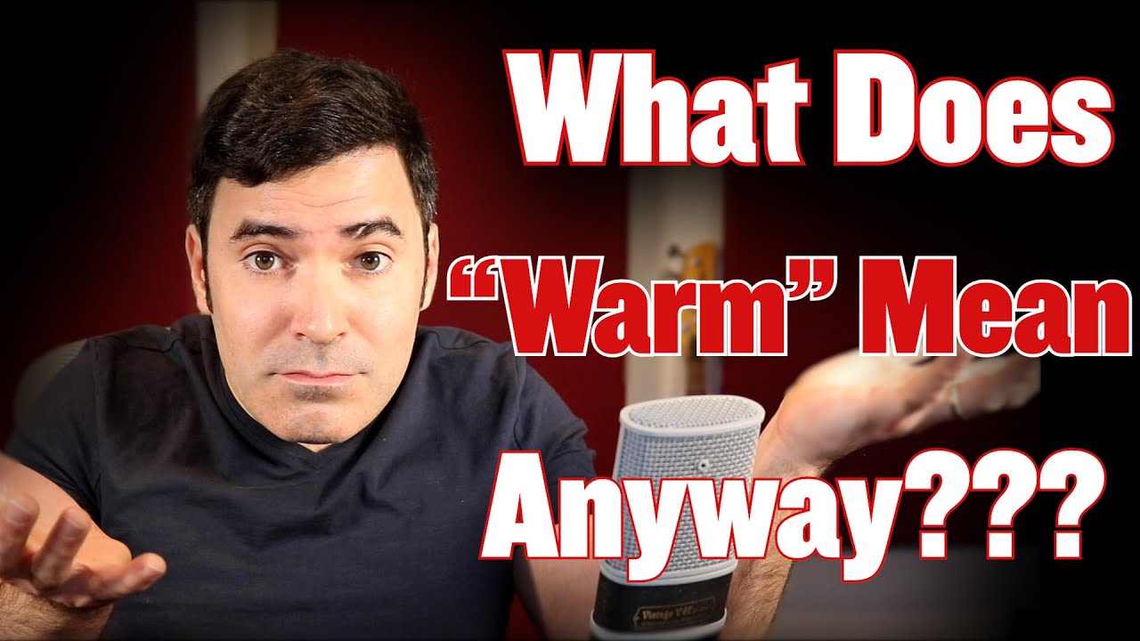 A Much Better Way to Talk About Sound (What do 