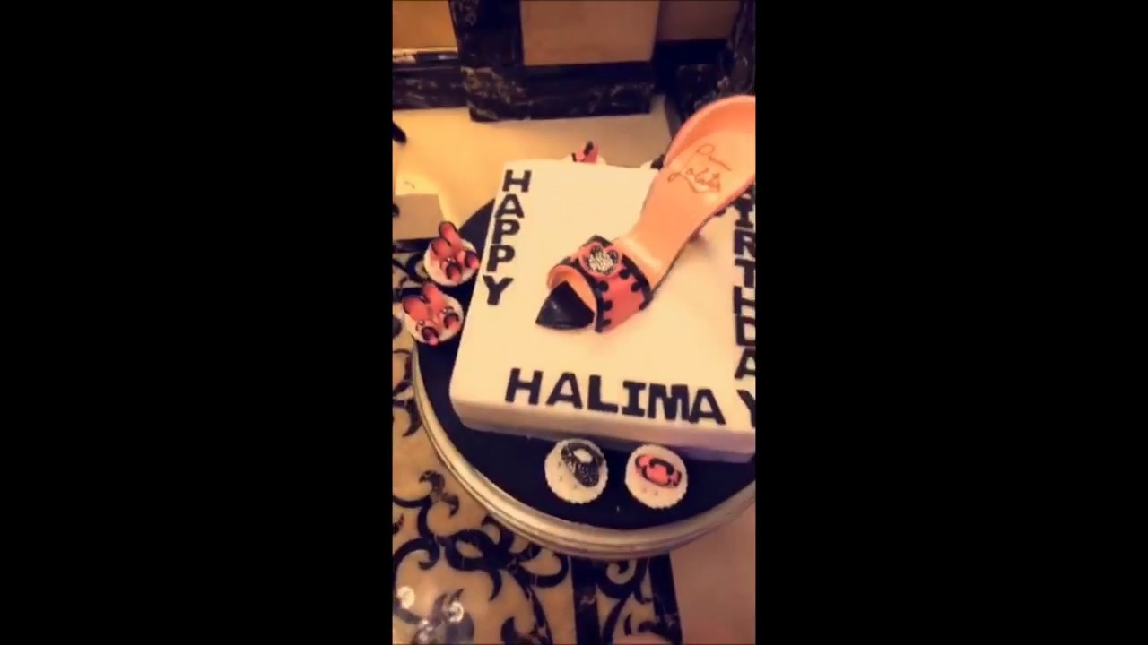 سناب شات حليمة بولند واحتفالها بعيد ميلادها في الرياض