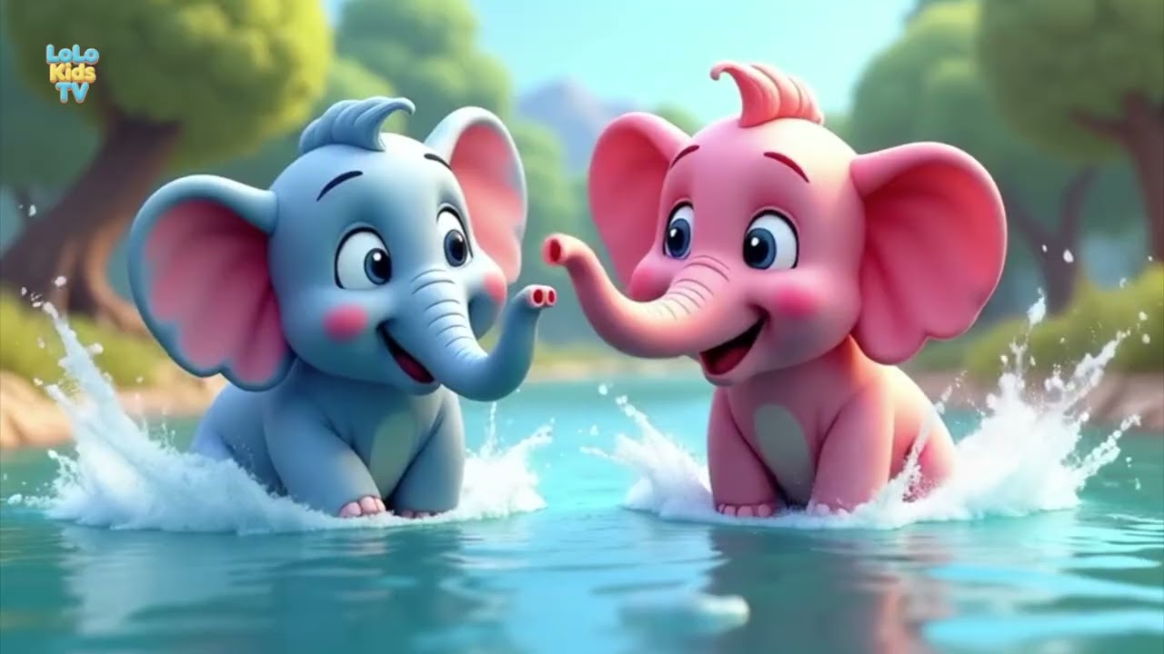 Ek Mota Hathi – Hindi Cartoon Song for Kids | Funny Elephant Story | LoLo Kids TV