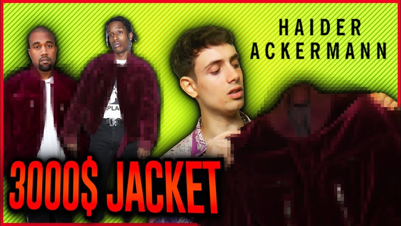 the 3000$ Haider Ackermann bomber - GRAIL REVIEW!