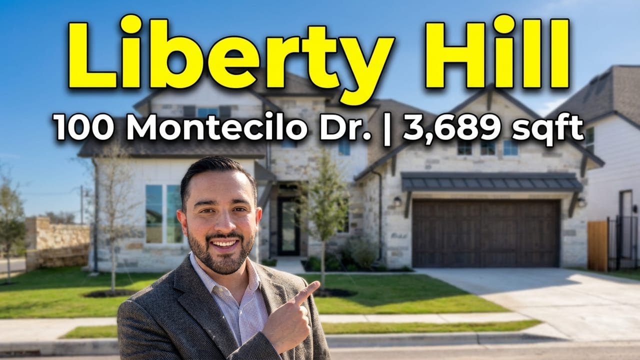 100 Montecilo Dr, Liberty Hill, TX 78642