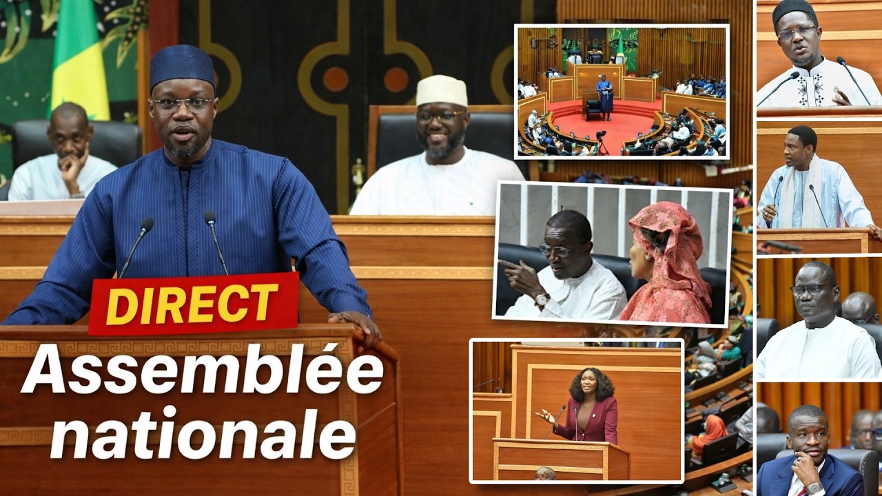 DIRECT - Assemblée nationale : Ousmane Sonko répond aux questions des députés