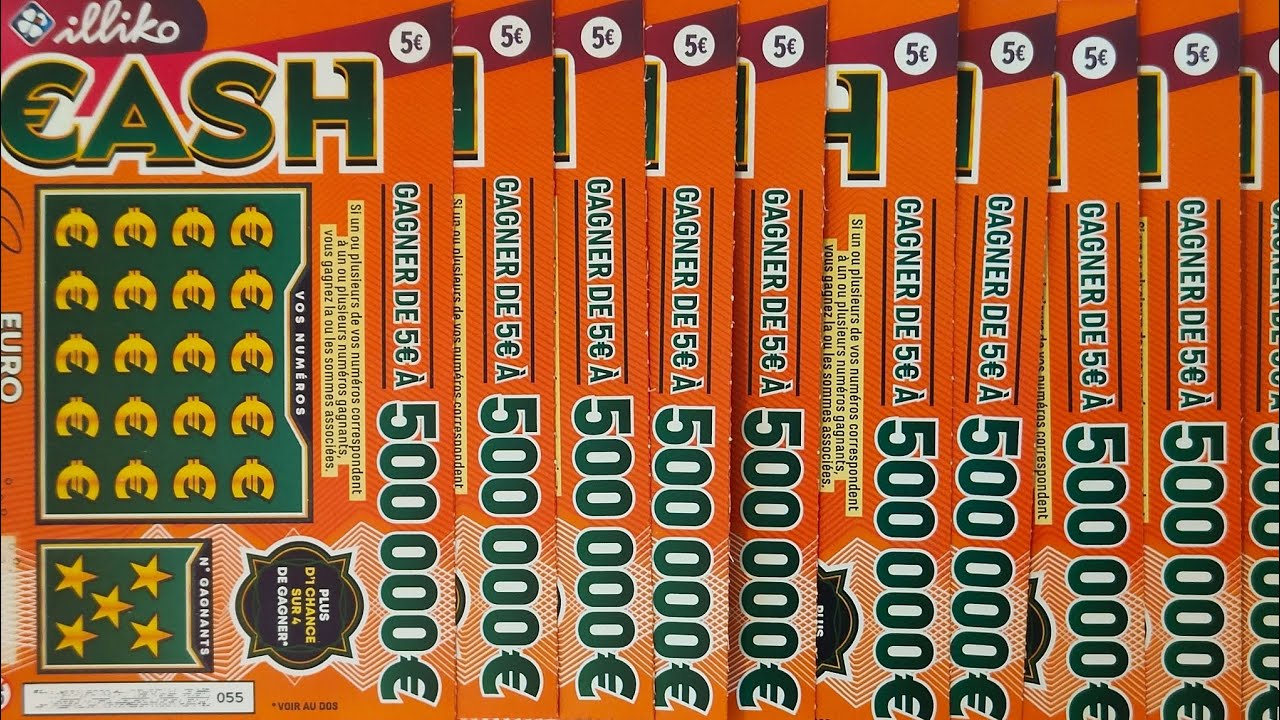 Grattage de 10 Cash 😊🙂🤑☘️