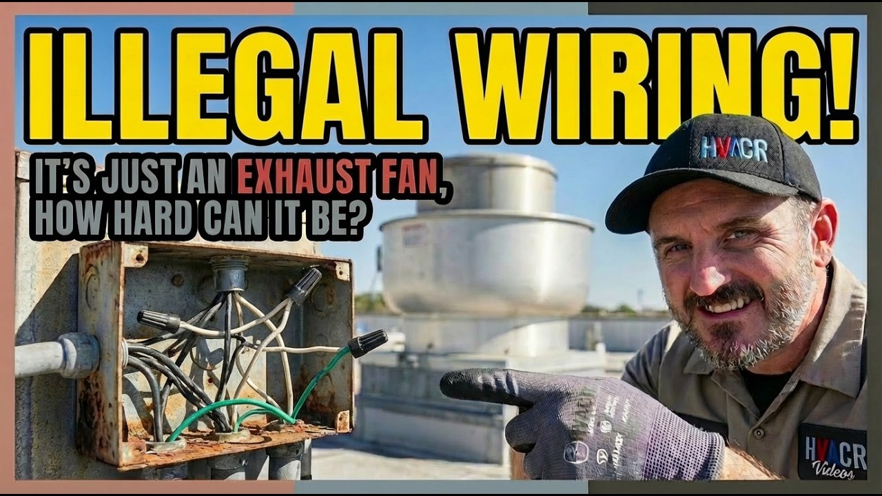 IT'S JUST AN EXHAUST FAN HOW HARD CAN IT BE