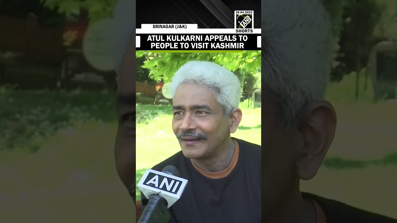 We will not be afraid&hellip;&rdquo; Actor Atul Kulkarni appeals people of the country to visit Kashmir