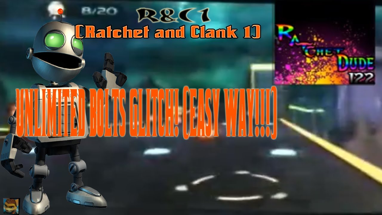 Ratchet & Clank 1 (HD) Unlimited Bolts Glitch - 2 Million bolts