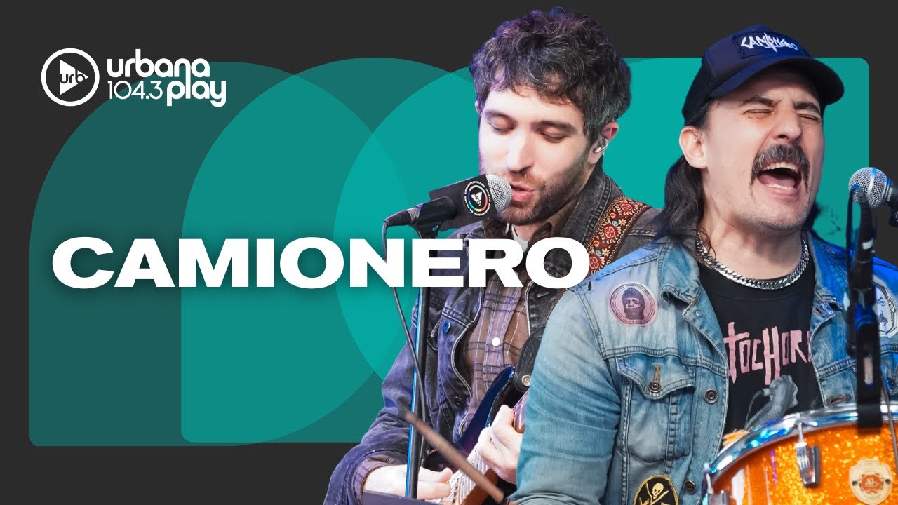 ROCK AND ROLL EN VIVO CON CAMIONERO: Genio del Abasto, Guerrero Atípico y La Distancia #TodoPasa