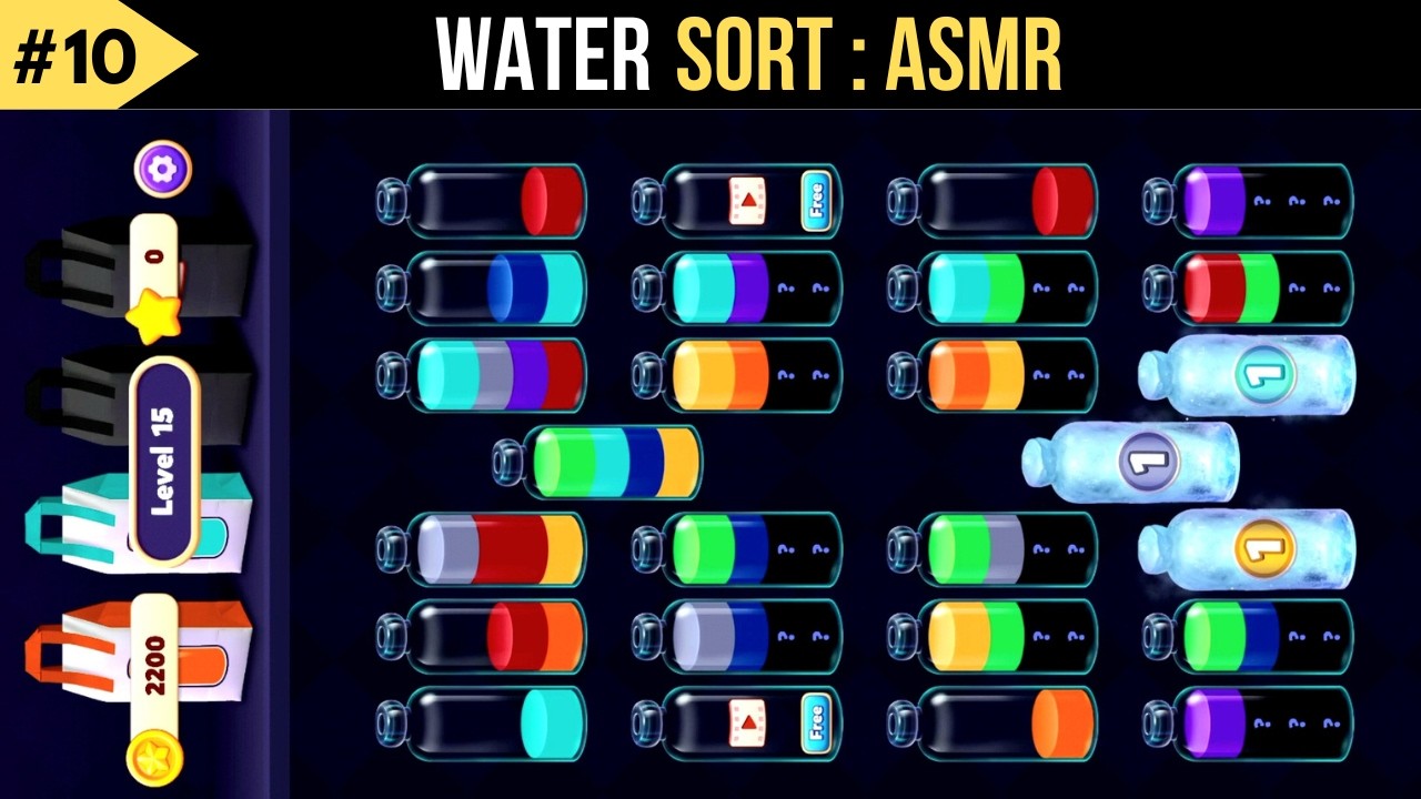 satisfying puzzle games - mobile games for android - ASMR gameplay walkthrough