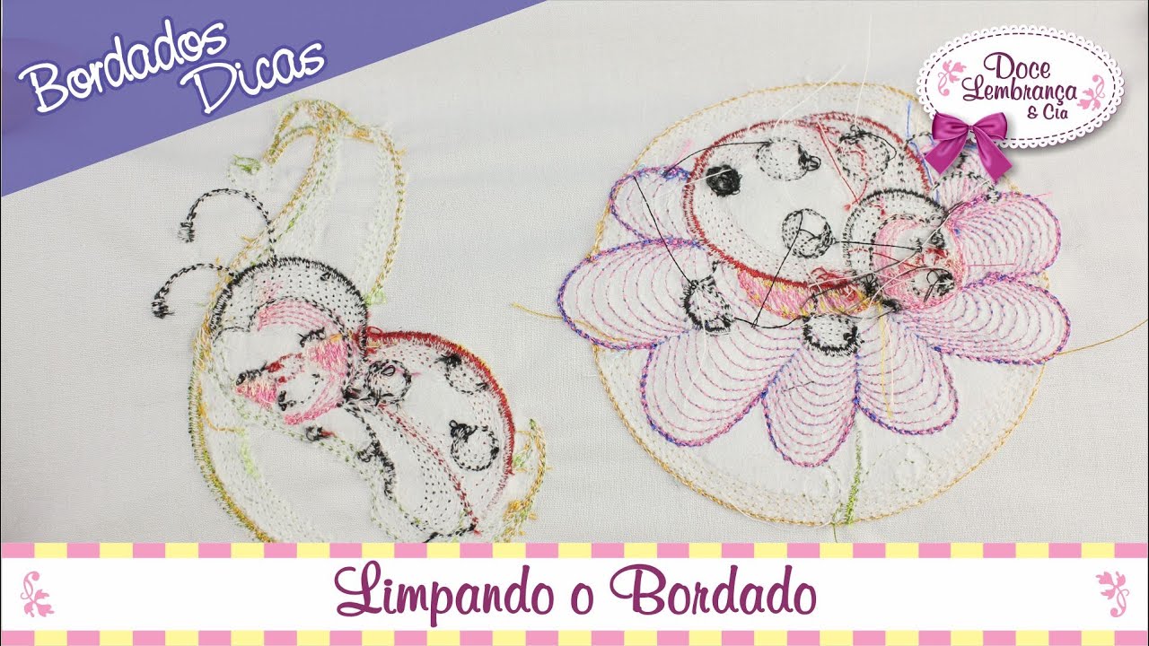 "Limpando" o Bordado