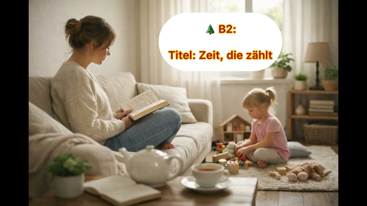 One Story, All German Levels | A1–A2–B1–B2 | Listening, Reading & Shadowing