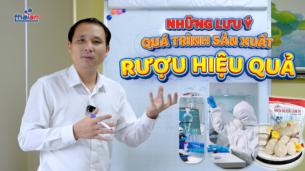 Những lưu ý trong quá trình sản xuất Rượu hiệu quả l Rượu Truyền Thống l Thiết Bị Thái An
