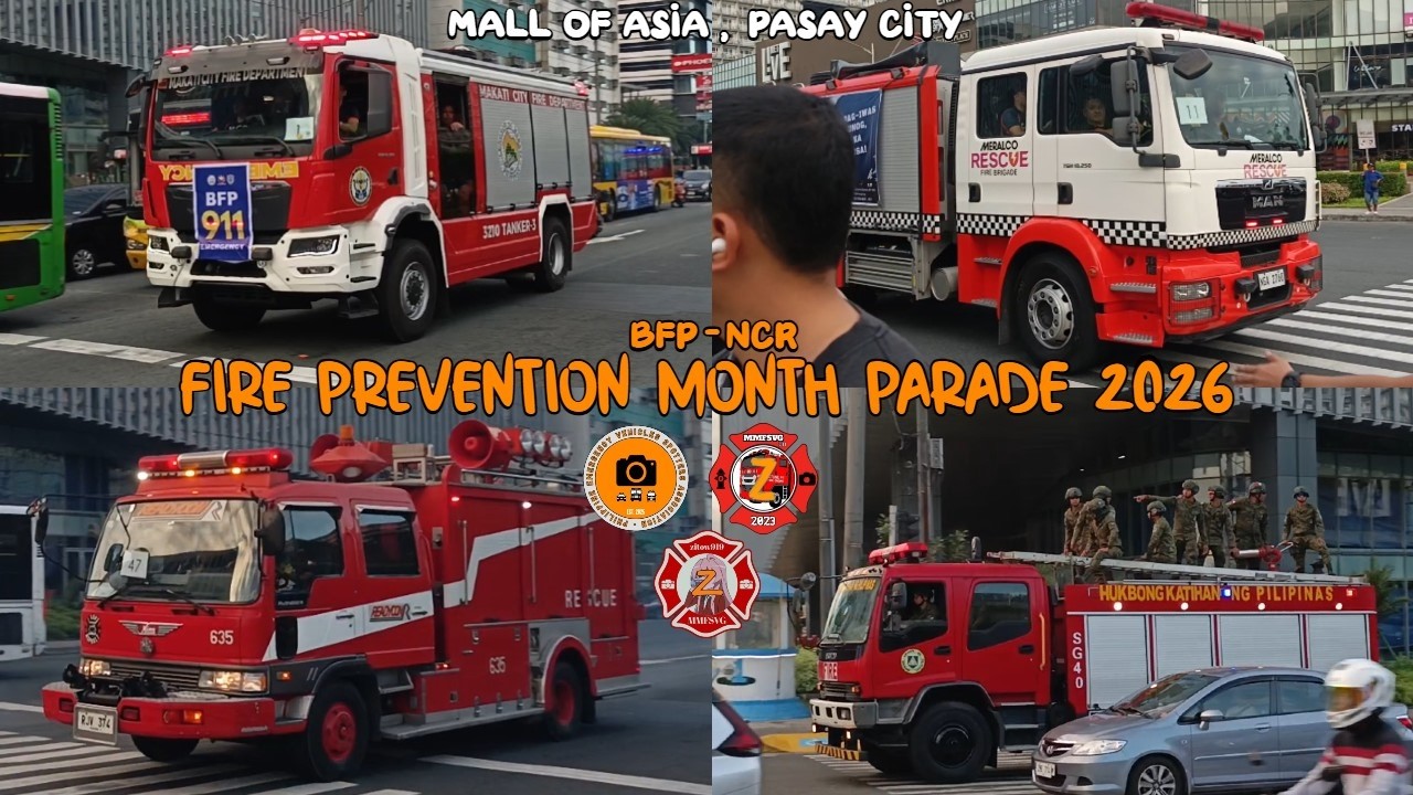 BUREAU OF FIRE PROTECTION (NCR) FIRE PREVENTION MONTH PARADE 2026