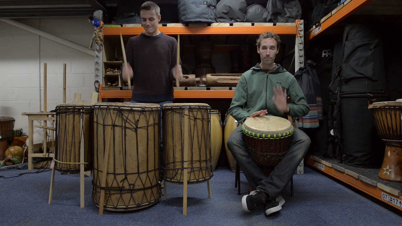 Djaa djembe and dunduns