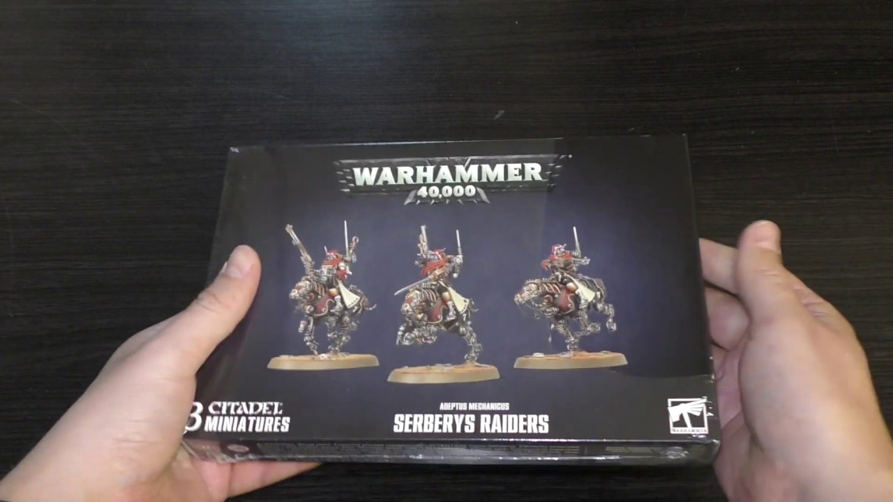 Adeptus Mechanicus - Serberys Sulphurhounds - Unboxing (WH40K)