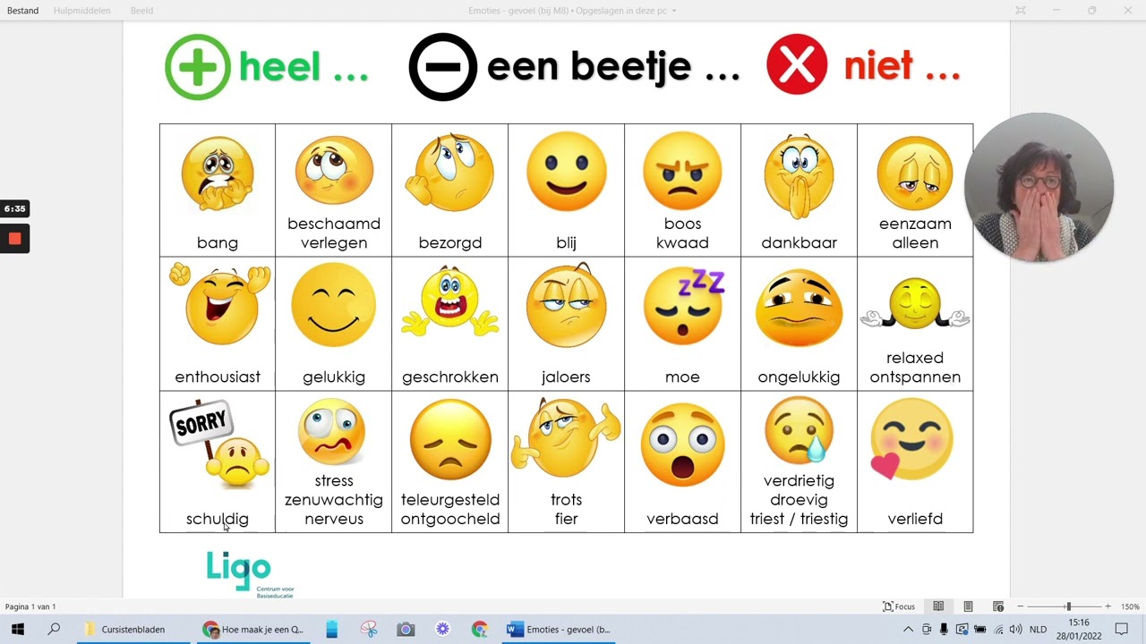 Emoties   Gevoel