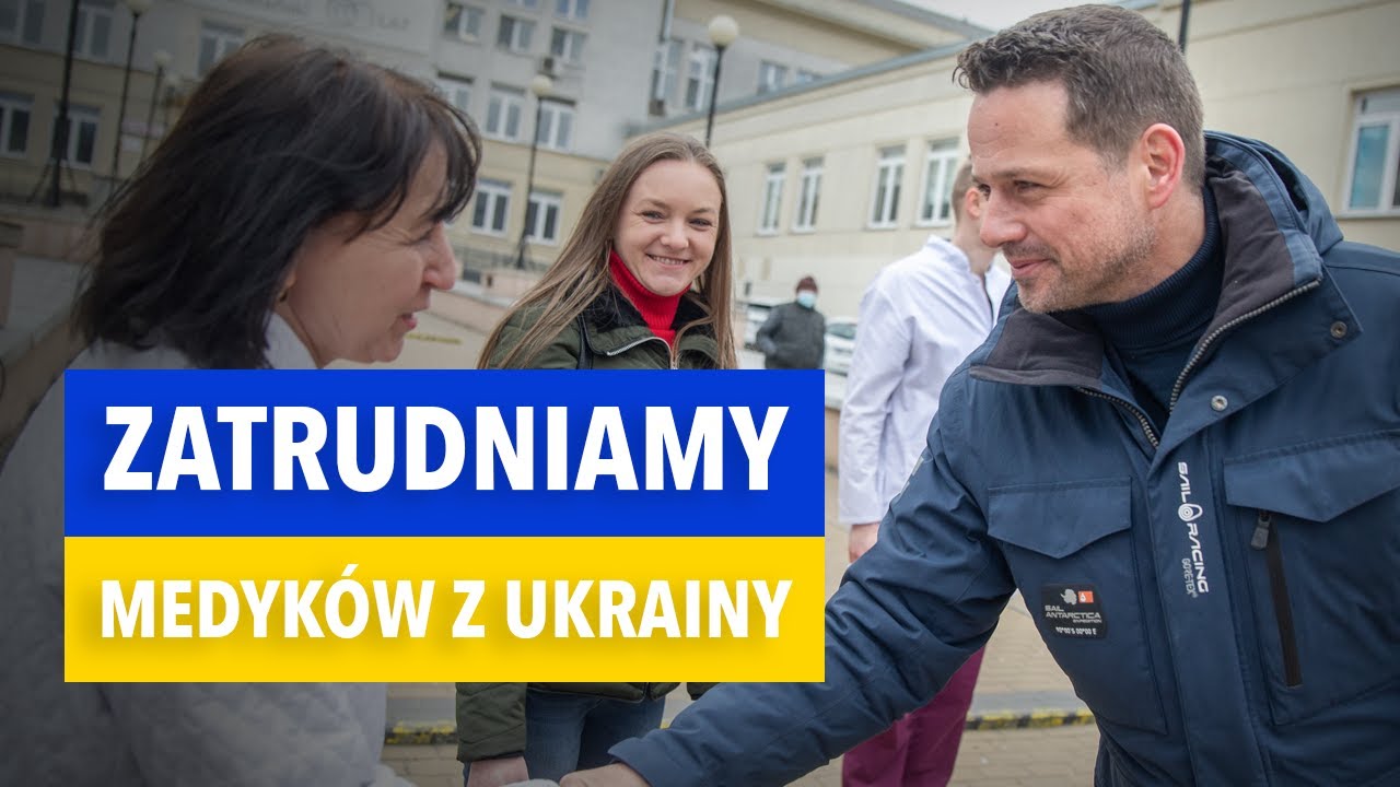Warszawa zatrudnia medyk&oacute;w z Ukrainy