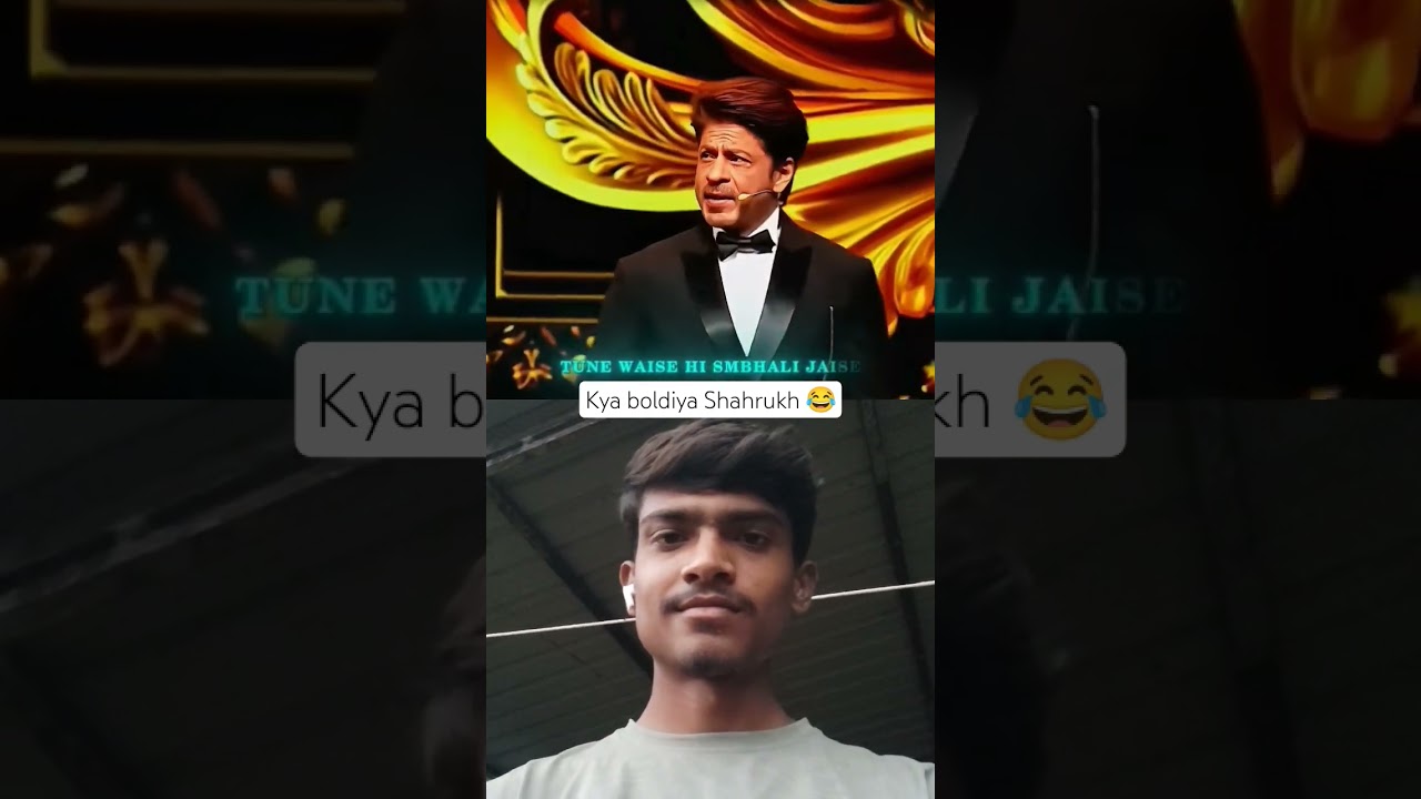SRK roast karan johar badly 😅 