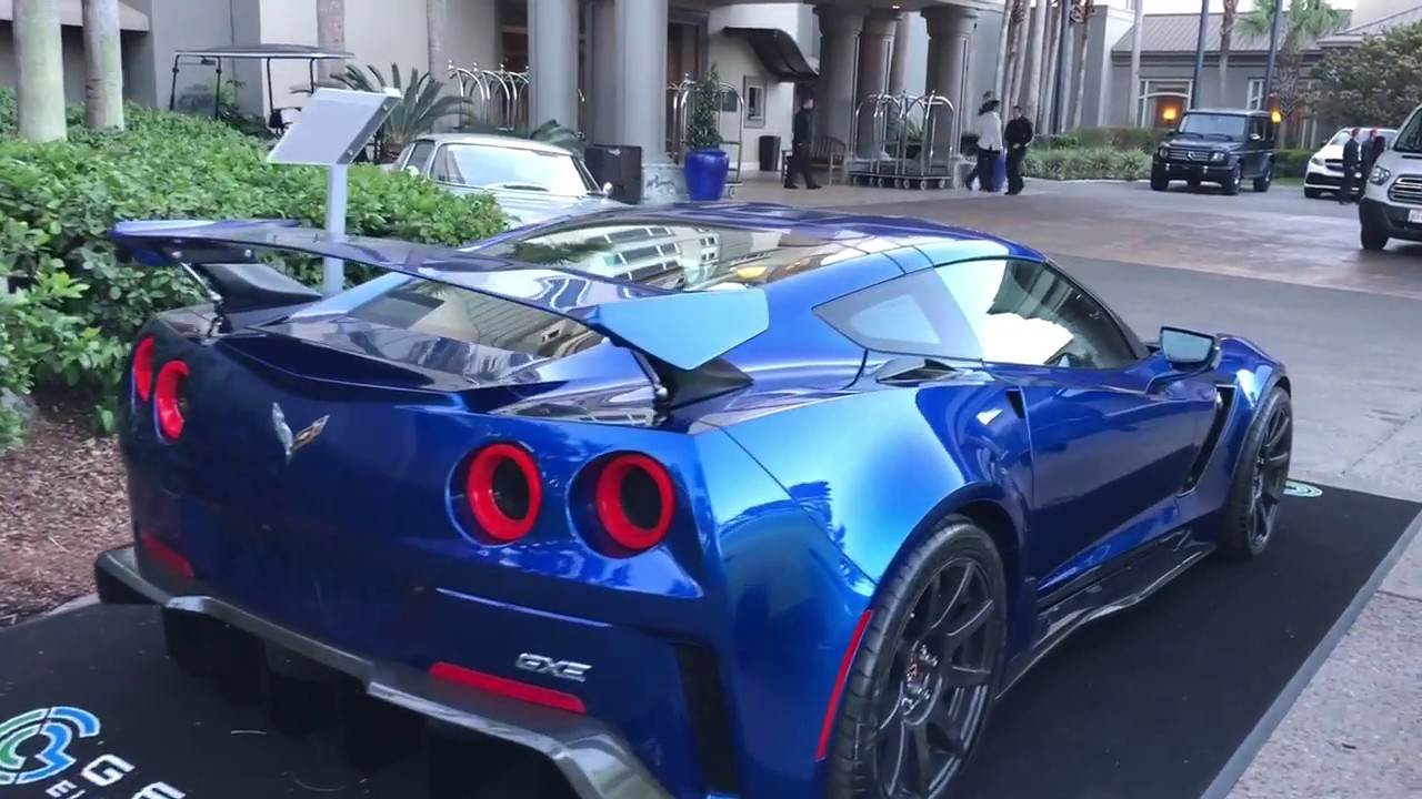 World Debut - 2019 Genovations GXE - 800HP, 220MPH all electric Corvette!