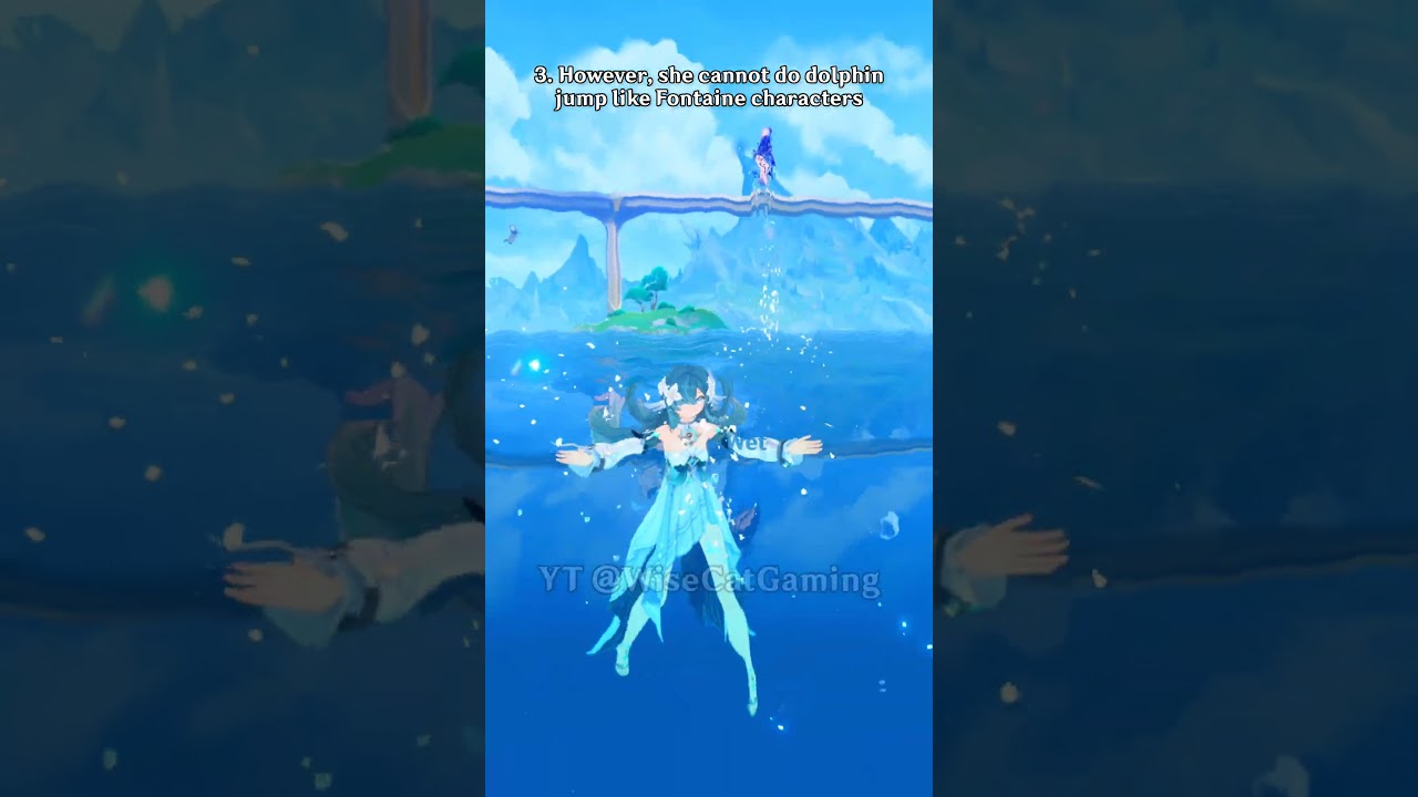 What you need to know about Vodyanitsa's mermaid form😁 #genshinimpact #shorts #genshin6thanniversary