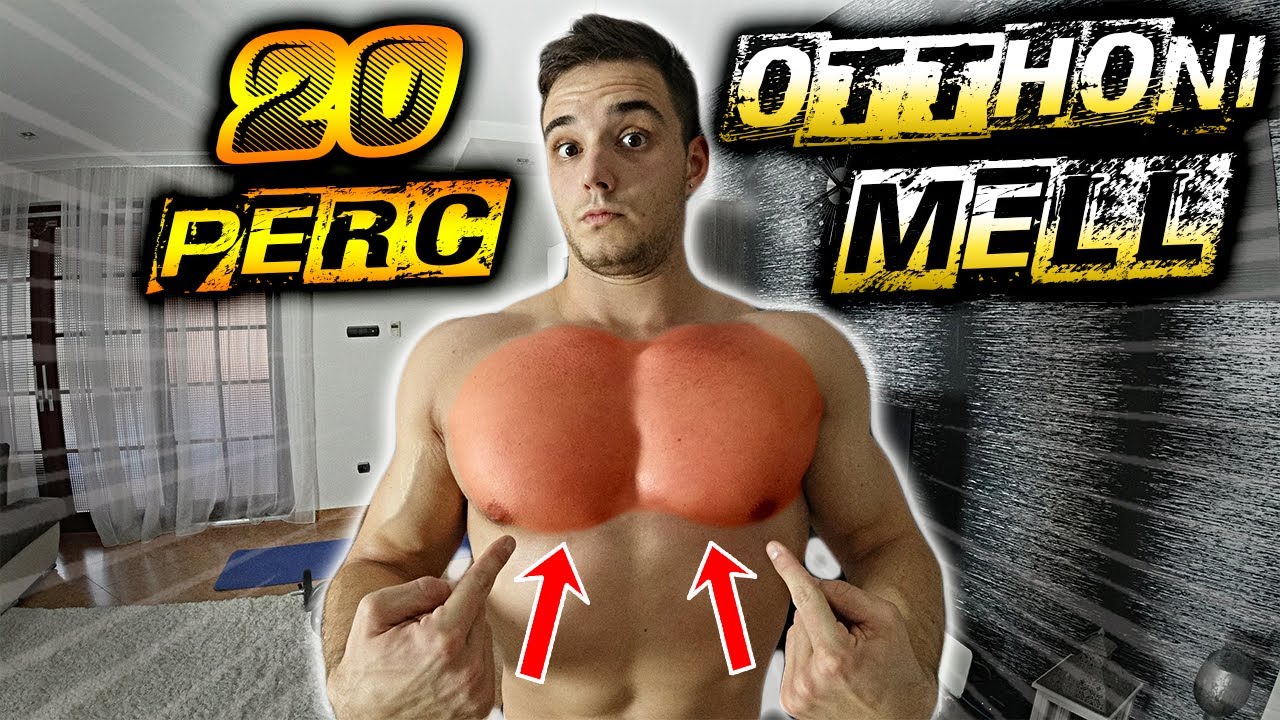 20 PERCES MELL EDZÉS - OTTHONI EDZÉSTERV | Végig tudod csinálni?