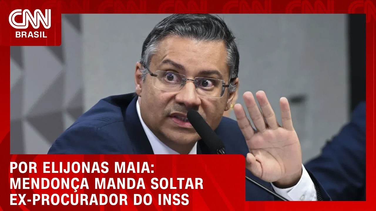 Mendon&ccedil;a manda soltar ex-procurador do INSS | CNN NOVO DIA