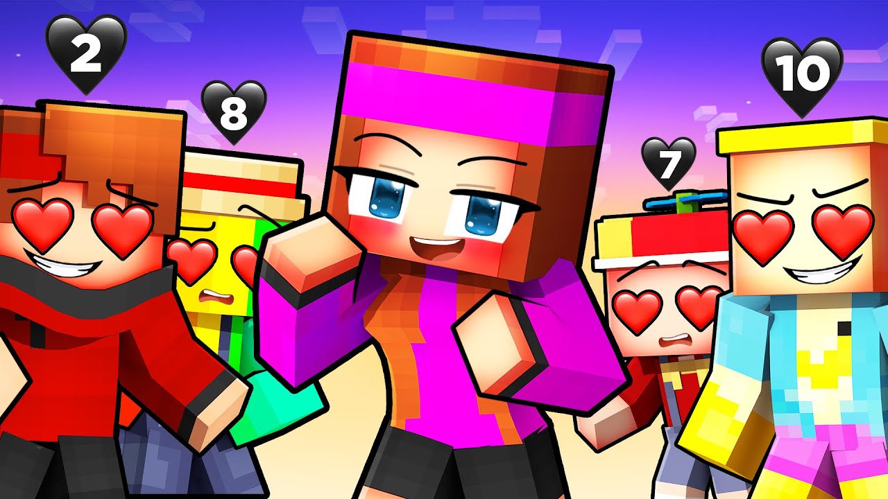 J'ai noté mes amis en DATE sur Minecraft !