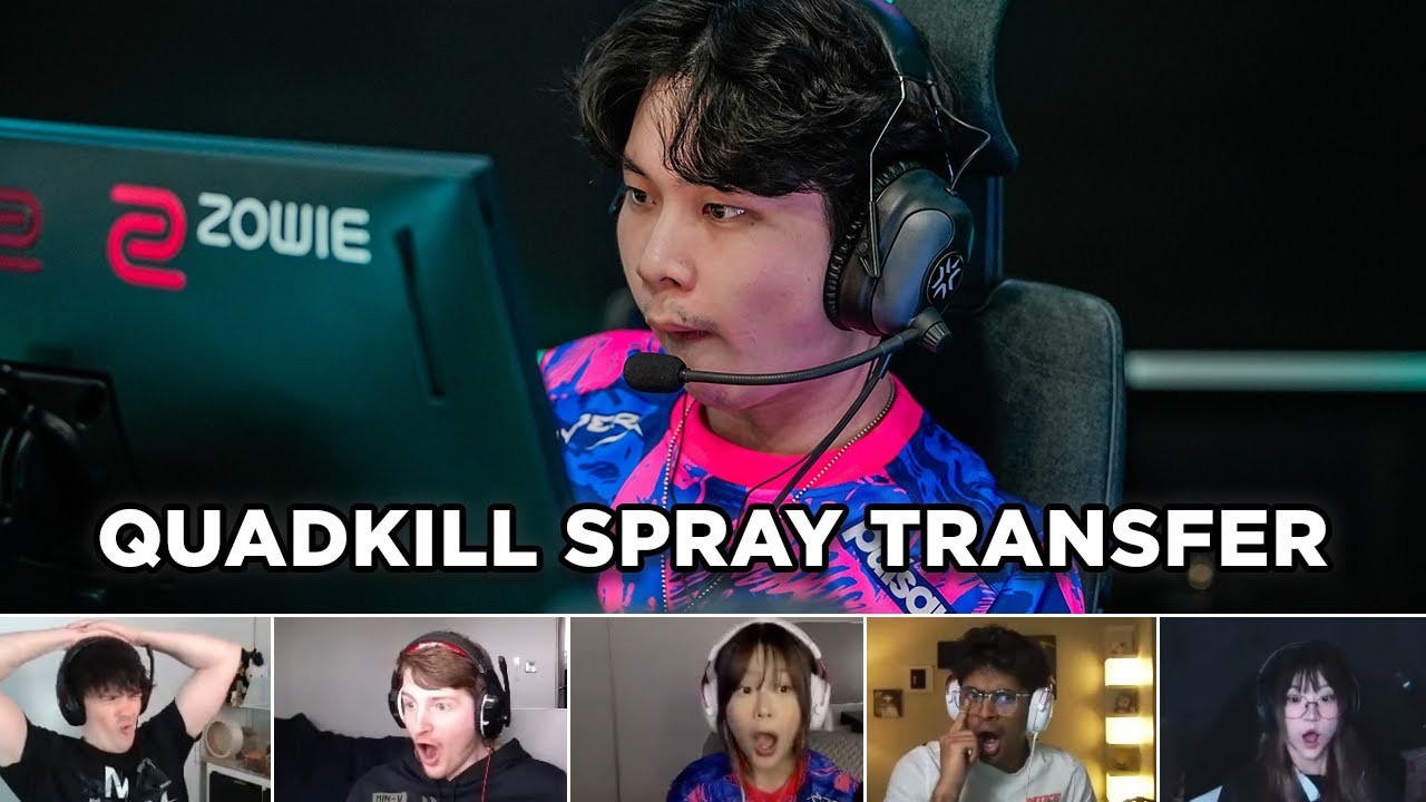 STREAMER REACTION PRX MINDFREAK CLEAN SPRAY TRANSFER