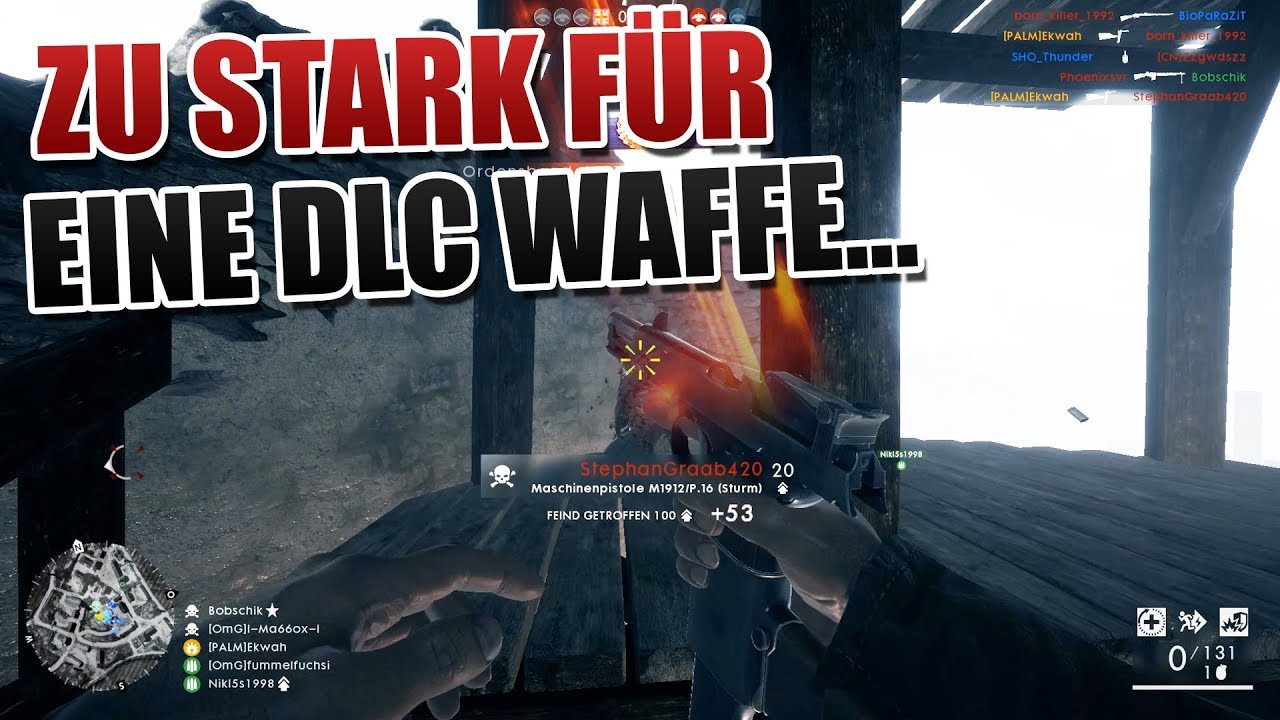 Das ist doch UNFAIR... Battlefield 1 M1912