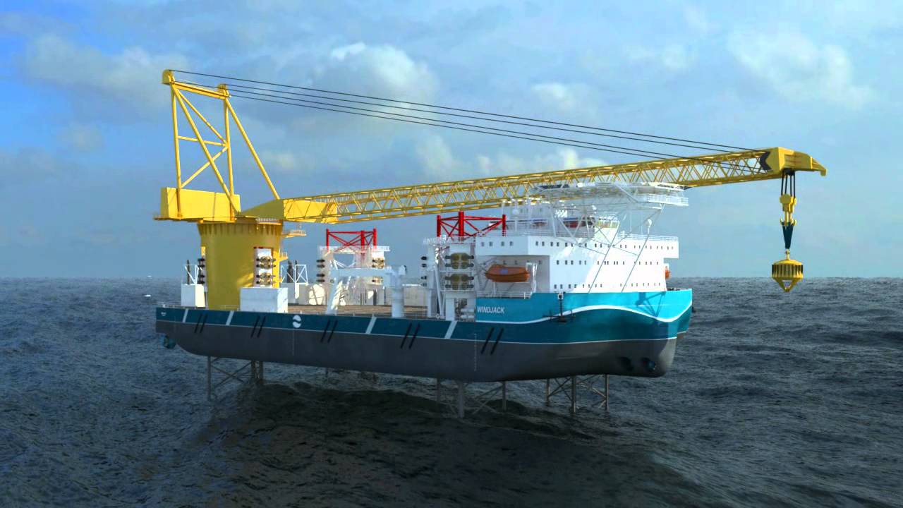 Global Maritime Hexabase Jacket Installation