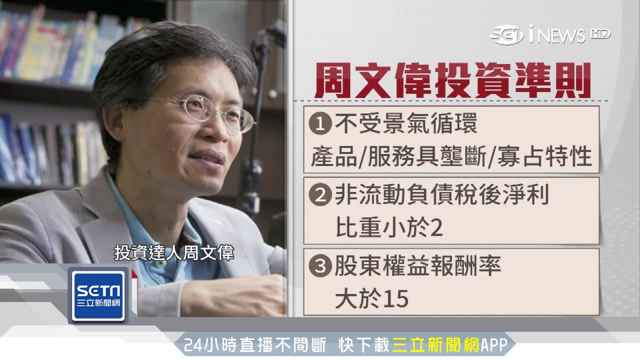 流浪教師存股術　鍾情食品+環保股！│三立iNEWS