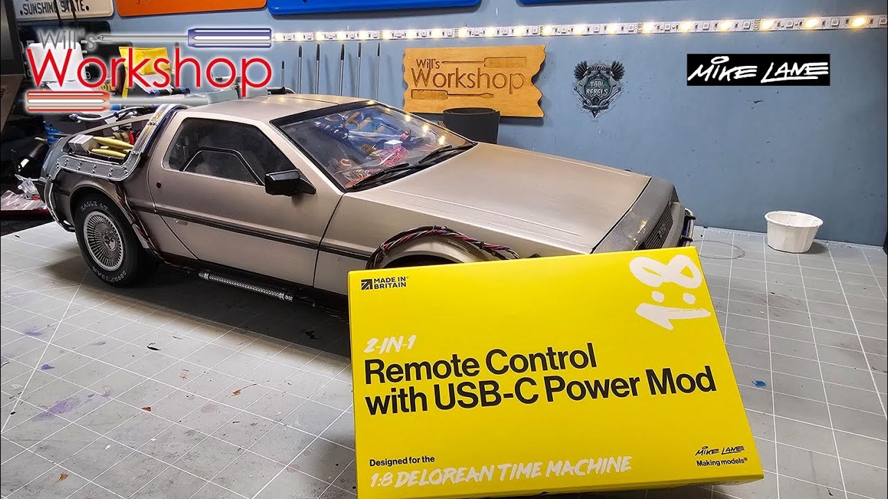Mike Lane - Delorean Power and Remote Control Mod