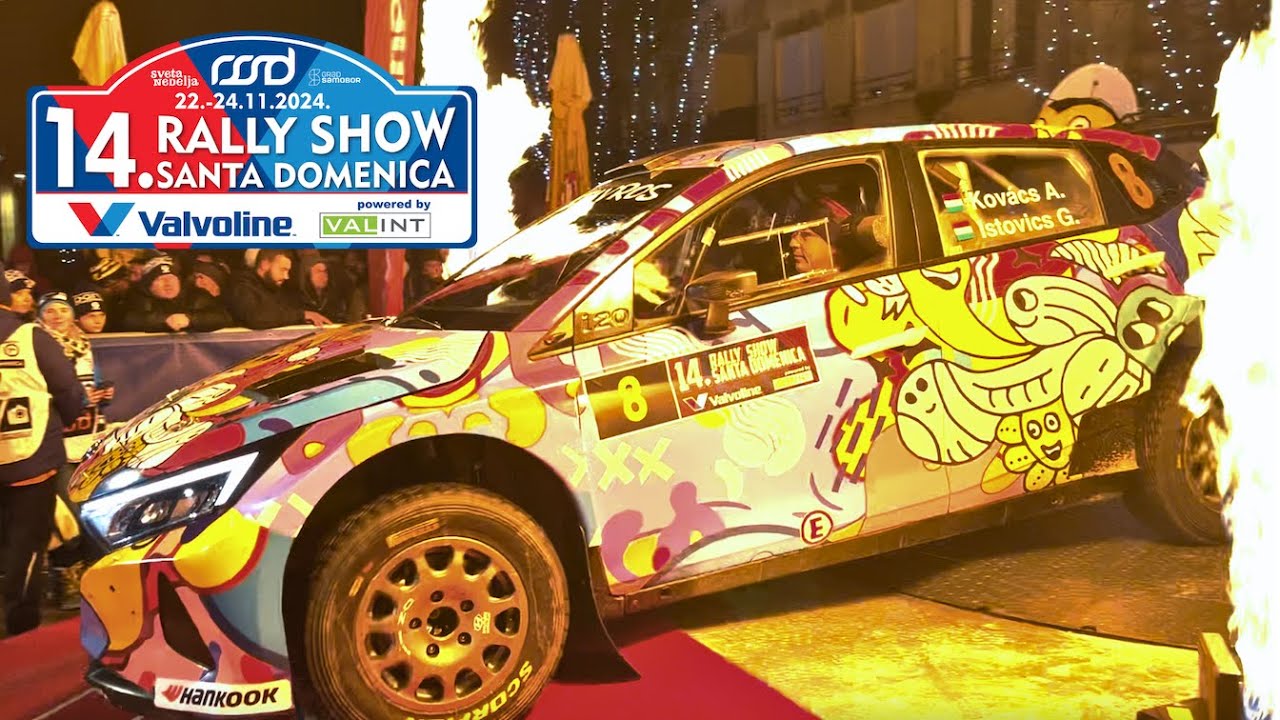 Rally Show Santa Domenica 2024 | Ceremonial Start | Atmosphere Friday | Sveta Nedelja