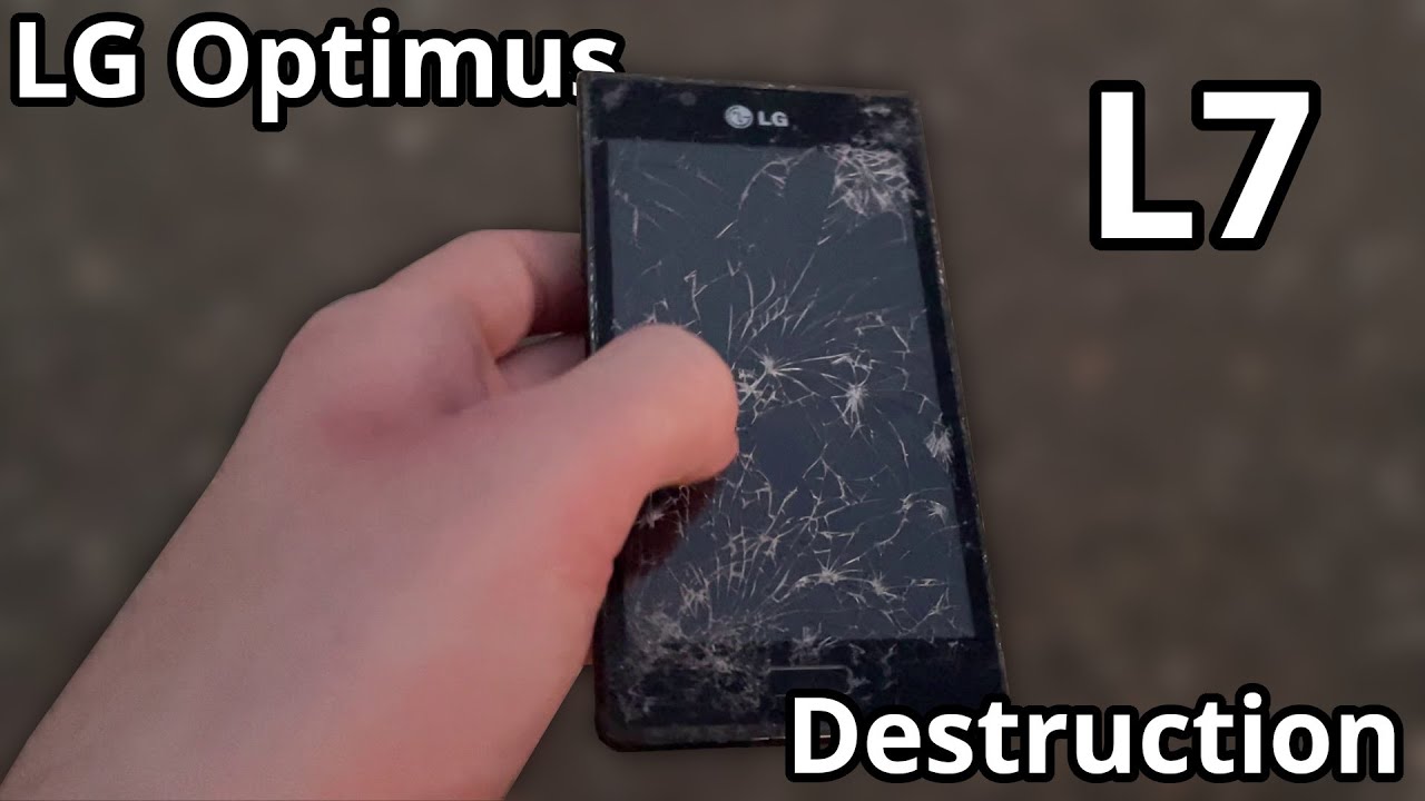 LG Optimus L7 Drop Test and Destruction