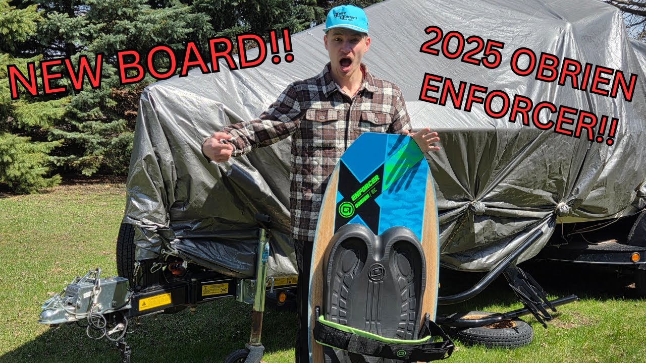 2025 O’Brien Enforcer Kneeboard Unboxing & First Look