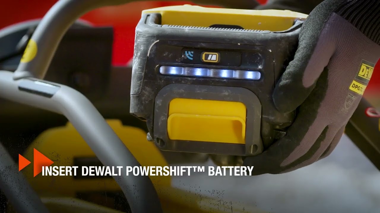 DEWALT POWERSHIFT&trade;  Plate Compactor How to Video