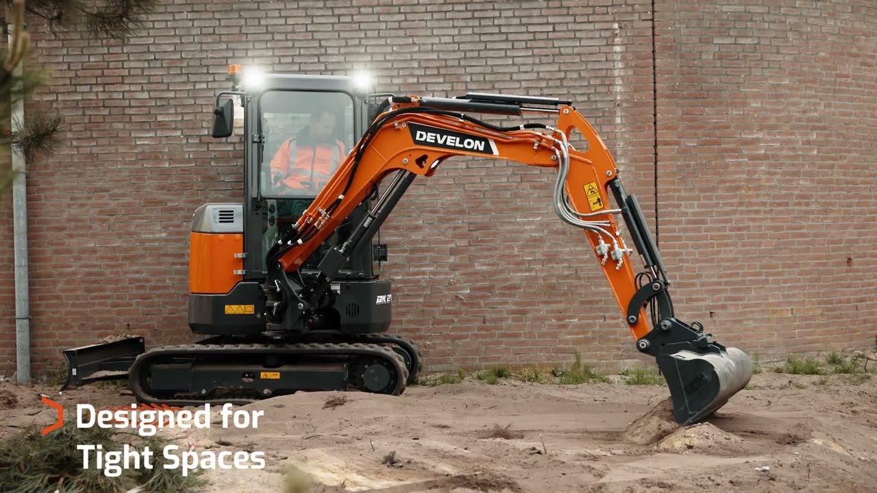 Products: Develon DX27Z-7 Mini Excavator