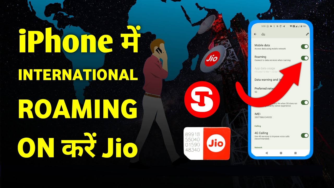 How To Activate Jio International Roaming In iPhone