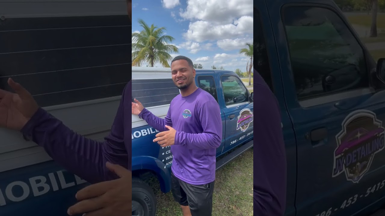 FIRST EVER! Mobile Detailing Truck with SOLAR PANELS?!