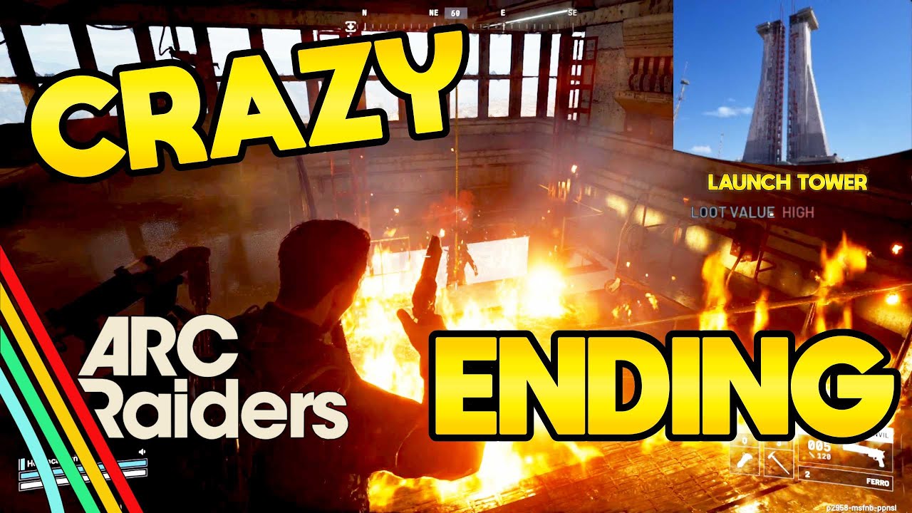 CRAZIEST Solo Arc Raiders SpacePort Ending!