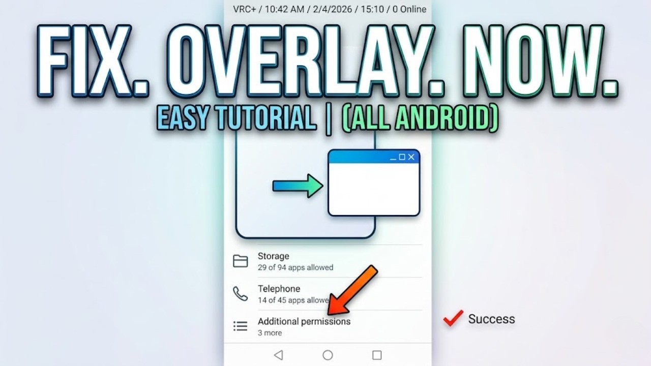 Как включить разрешение на отображение поверх других приложений в Android