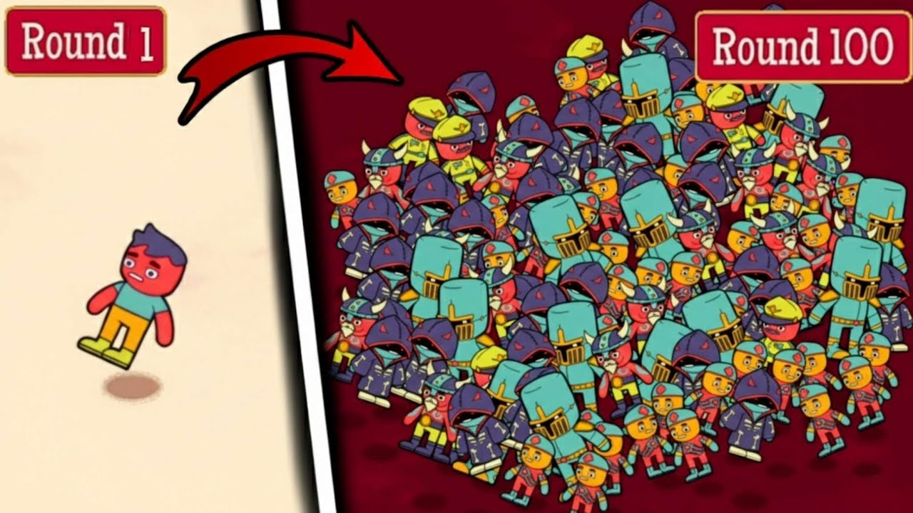 قضيت 100 راوند في هذي اللعبة عشان اختمها 100% وهذا الي صار ...!!! ☠️☠️ / How Many Dudes