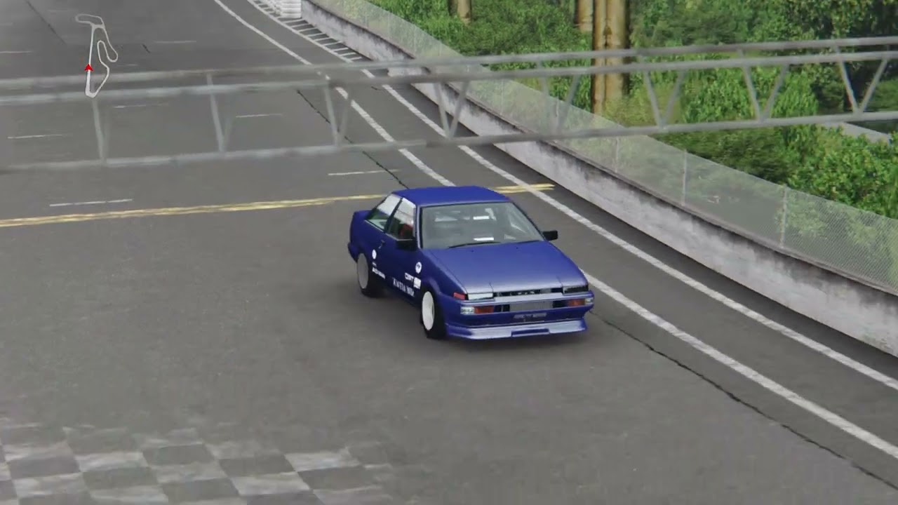 Sportsland Yamanashi Ae86 agro attack