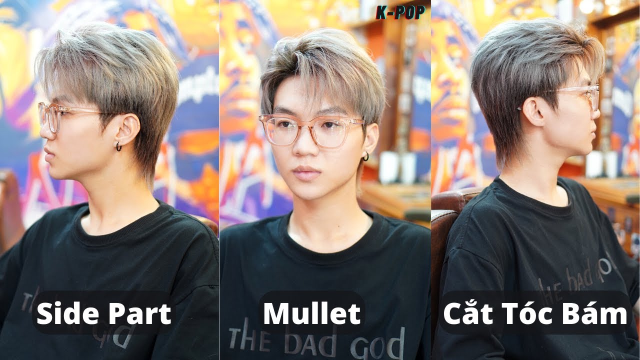 Side Part - Mullet | Hướng Dẫn Các Bước Cắt Tóc Bám | Cắt Tóc Nam Đẹp | Ng . Tuấn Barber 17